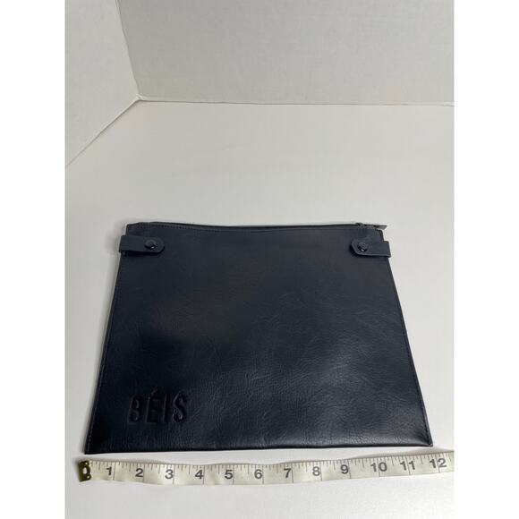 BEIS Black Flat Pouch 12 x 9 - Picture 6 of 7